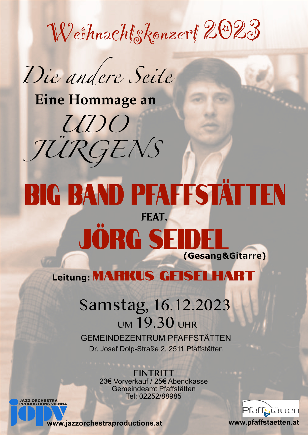 Read more about the article Big Band Pfaffstätten feat. Jörg Seidel